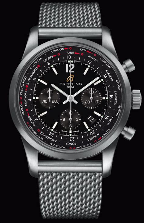 breitling transocean 38 review|Breitling unitime Transocean pilot watch.